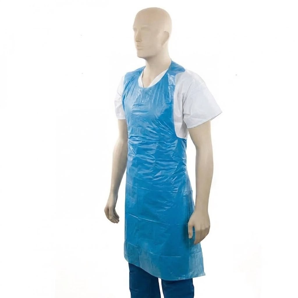 Bastion Blue Apron 40µ Heavy Duty (500/Carton)